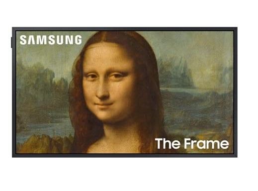 Photo 1 of SAMSUNG 43-Inch Class QLED 4K LS03B Series The Frame Quantum HDR, Smart TV 
