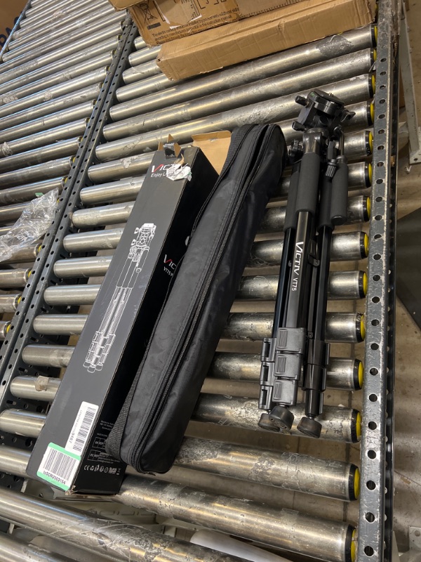 Photo 1 of Tripod, 73 inch Tripod for Camera 15 lbs Loads with Fluid Head, 2 Quick Release Mounts and Tablet & Phone Mount