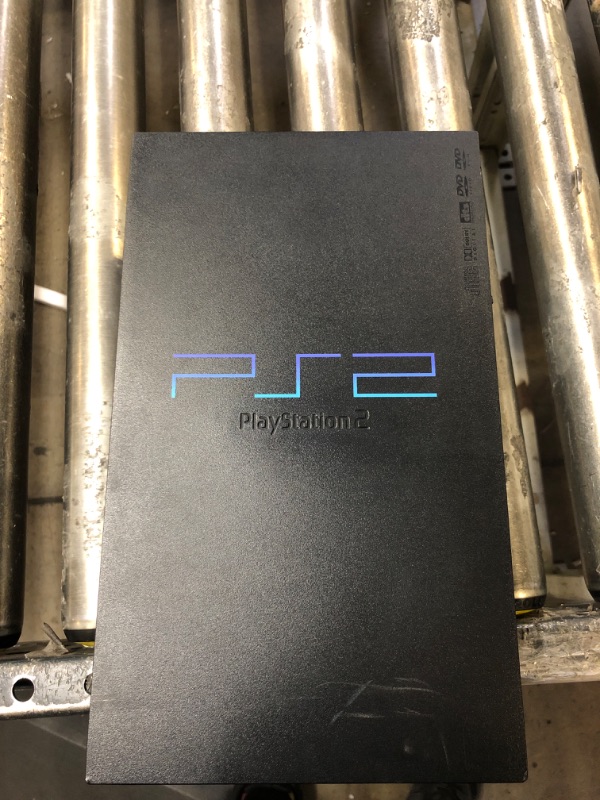 Photo 1 of Playstation 2 console - no wires/accessories. Unable to test. Sold as is. Disc tray doesn't close fully. minor scratches.