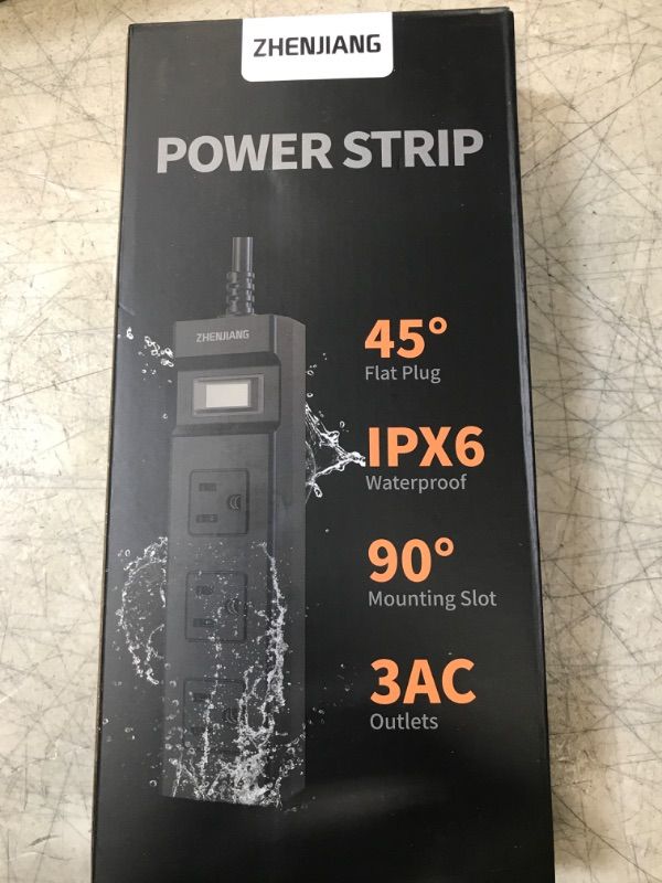 Photo 1 of Power Strips G04 (10FT Black) 10FT without USB Black