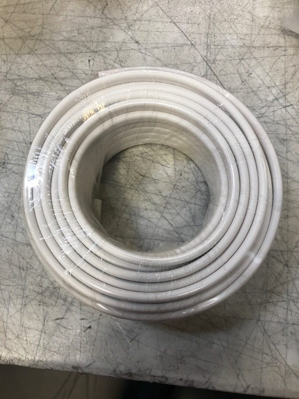 Photo 2 of 14 Gauge (American Wire Ga) Tinned Oxygen Free Copper Red Black Duplex Sheathed Marine Boat Wire. Cable Length: 50 FT (Also Available in 100 FT roll)