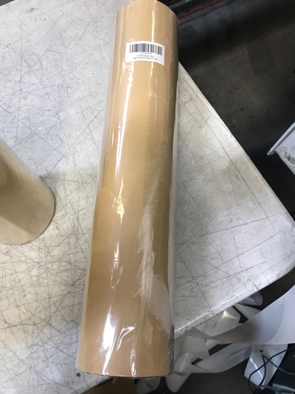 Photo 2 of WJAJOY Kraft Paper Roll - Brown Paper Packing Roll Perfect for Crafts,Art,Small Gift Wrapping,Postal,Shipping,Dunnage & Parcel(43 Centimeters Wide,30.5 Meters Long)