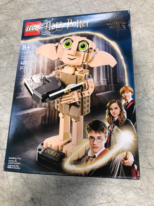 Photo 1 of LEGO Harry Potter Dobby The House-Elf 76421 Building Toy Set for 8 Year Old Boys, Girls, and Kids; Authentically Detailed Build and Display Model of a Beloved Character