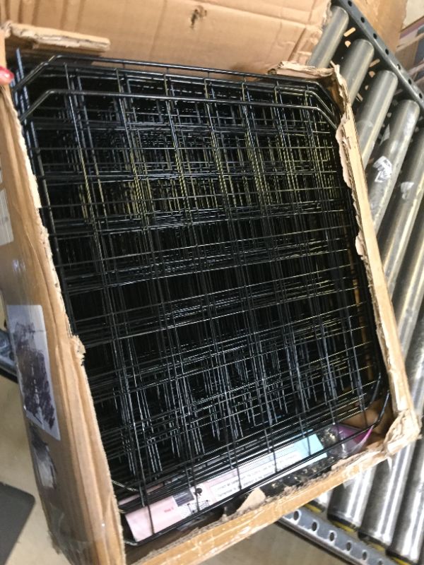 Photo 2 of 3-Tier Cat Cage Enclosures Cat Playpen Detachable Metal Wire Indoor DIY Kennels Crate Large Exercise Place 41Lx29Wx41H Ideal for 1-2 Cats (Black). 41L*29W*41