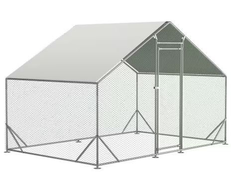 Photo 1 of 120 in. x 79.2 in. x 74.4 in. Walk-In Chicken Coop Waterproof Chicken Cage
