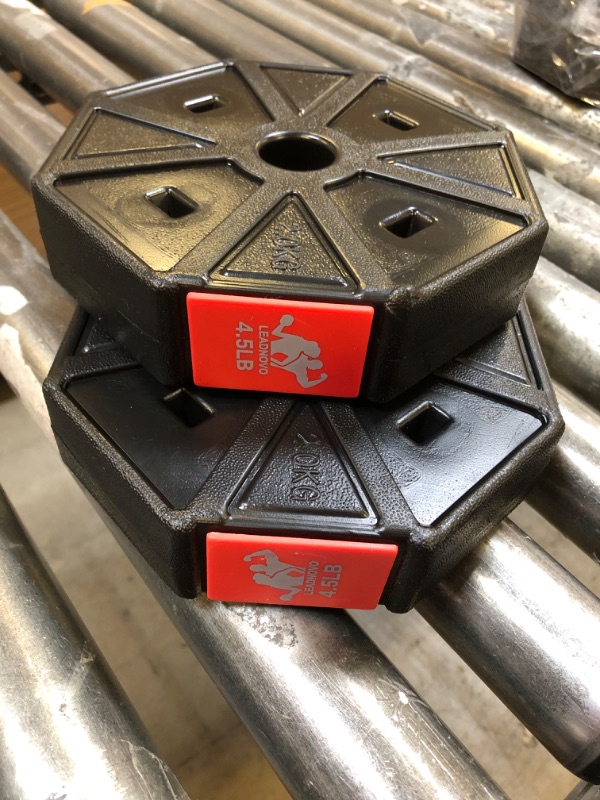 Photo 1 of 2 LEADNOVO 4.5LB WEIGHT PLATES