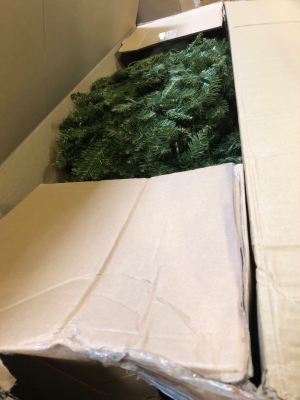 View 3 of National Tree Company Dunhill Fir Artificial Tree, 9 Ft, Dual Colored Lights 9 ft Tree