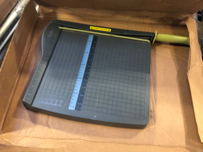 Photo 2 of Swingline Paper Cutter, Guillotine Trimmer, 12" Cut Length, 10 Sheet Capacity, ClassicCut Lite (9312)