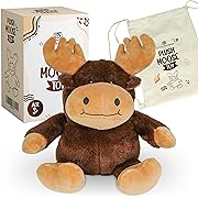 Photo 1 of CL Toys and Games 3lbs Weighted Stuffed Animal Moose - Cute Stuffed Animal for Children 3+ Years Old - Weighted Plush Animals - Microwave & Freezer Safe*****Factory Sealed
