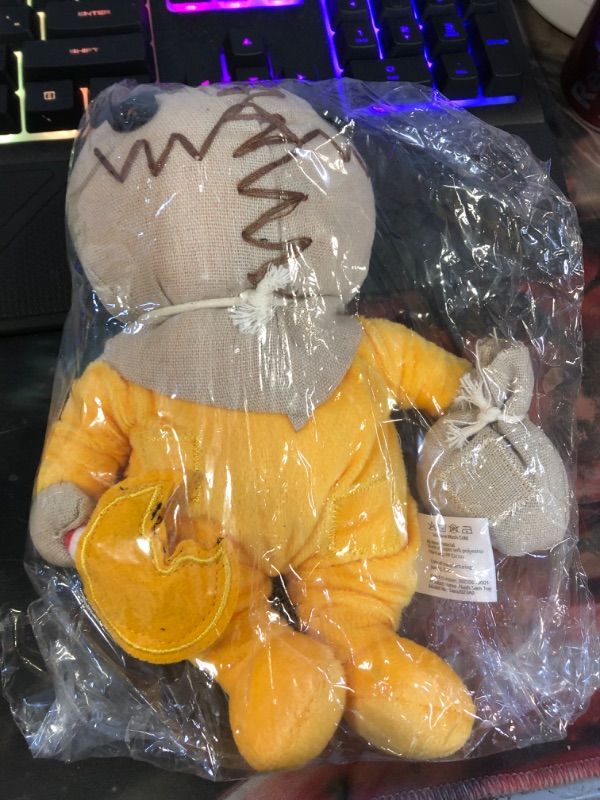 Photo 1 of Spirit Halloween Trick r’ Treat Sam Plush | Officially Licensed | Horror Décor | Halloween Decoration | Indoor Decor