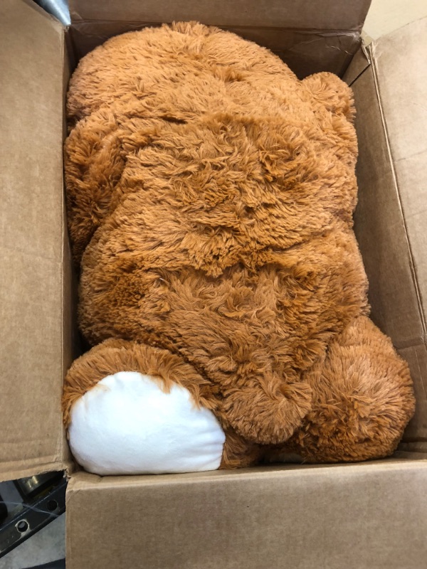 Photo 2 of HollyHOME Teddy Bear Plush Giant Teddy Bears Stuffed Animals Teddy Bear Love 36 inch Brown