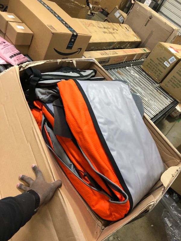 Photo 1 of Advanced Elements AE1007-E AdvancedFrame Convertible Elite Inflatable Kayak, Red, 15ft & Single Deck Conversion