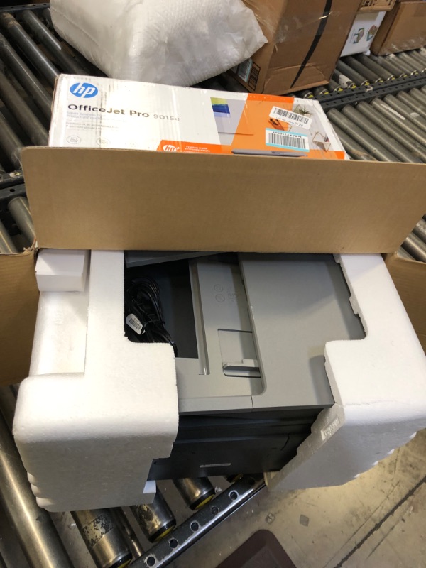 Photo 2 of HP OfficeJet Pro 9015e Wireless Color All-in-One Printer with bonus 6 months Instant ink with HP+ (1G5L3A),Gray