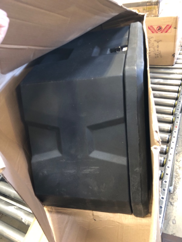 Photo 1 of Buyers Products Trailer Tongue Truck Tool Cargo Storage Box 1701680 Made of Rugged Durable Poly Plastic, Black 36 inches Poly Black 36 inches
