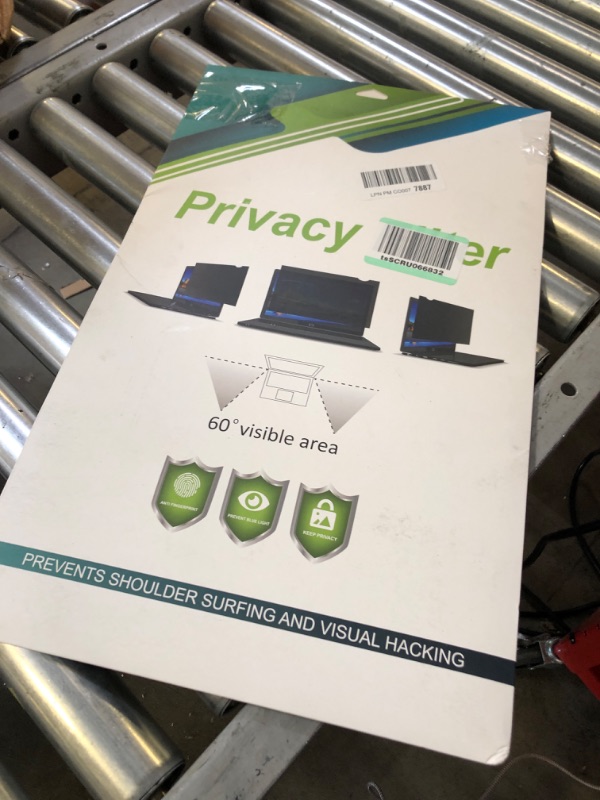 Photo 1 of IPROKKO 2 Pack 21.5 Inch Computer Privacy Screen Filter for 16:9 Widescreen Monitor, Removable 21.5inch Anti Blue Light Glare Privacy Shield, Anti Spy Security Protector for Hp Dell Asus Acer Samsung [2 Pack] 21.5 Inch Privacy Filter (16:9)