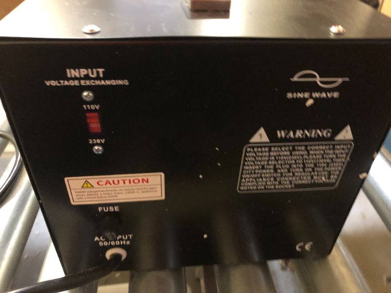 Photo 1 of Anbull Voltage Converter 5000 Watt Voltage Transformer, AC 110V/120V/220V/240V Power Converter - Heavy Duty Step Up/Step Down Voltage Transformer Converter
