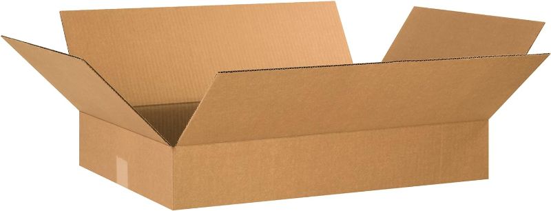 Photo 1 of 10 pcs  SHIP NOW SUPPLY 24x16x4 Flat Corrugated Boxes, Flat, 24L x 16W x 4H, Pack of 10