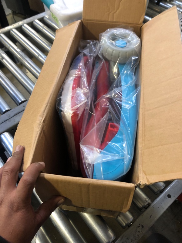 Photo 1 of VTech Sit-to-Stand Learning Walker (Frustration Free Packaging), Blue & Busy Learners Activity Cube (Frustration Free Packaging) Blue Walker + Activity Cube