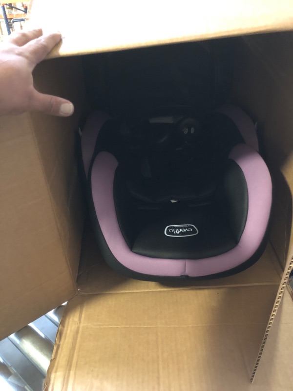 Photo 2 of Evenflo Maestro Sport Convertible Booster Car Seat, Forward Facing, High Back, 5-Point Harness, For Kids 2 to 8 Years Old, Whitney Pink