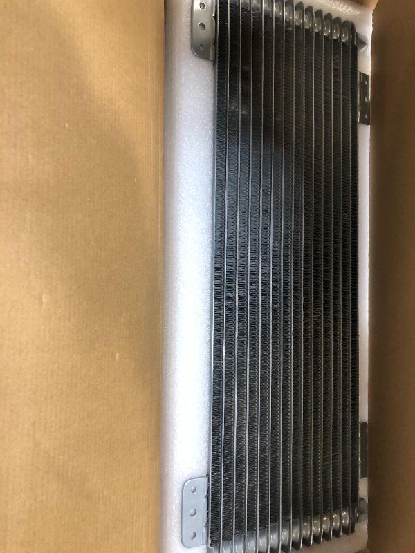 Photo 3 of 40k Transmission Cooler LPD47391 Low Pressure Drop Trans Oil Cooler Compatible with Heavy Duty 40,000 GVW Max including Mounting Hardware, Towing Applications and Advanced Cooling Protection 47391 SILVER