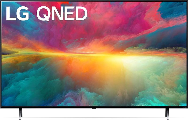 Photo 1 of LG QNED75 Series 65-Inch Class QNED Mini-LED Smart TV 65QNED75URA, 2023 - AI-Powered 4K TV, Alexa Built-in, Ashed Blue
