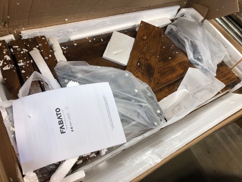 Photo 1 of FABATO Lift Top Coffee Table, 4-in-1 Multi-Function Convertible Coffee Table with Storage, Coffee Table Converts to Dining Table for Living Room Reception Room Office, Rustic Brown