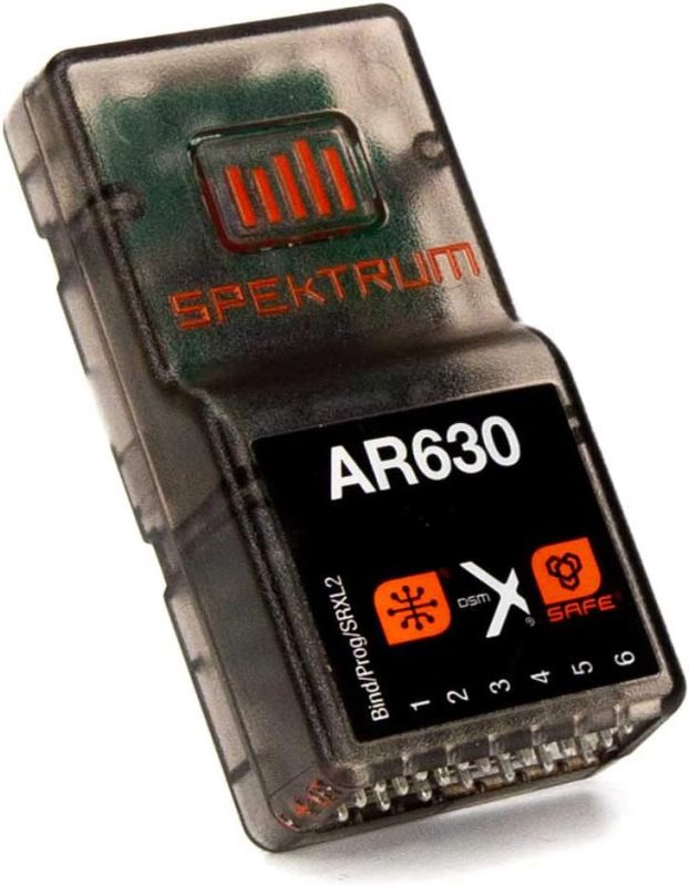 Photo 1 of Spektrum AR630 6 Channel AS3X Safe Receiver, SPMAR630, Black Medium
