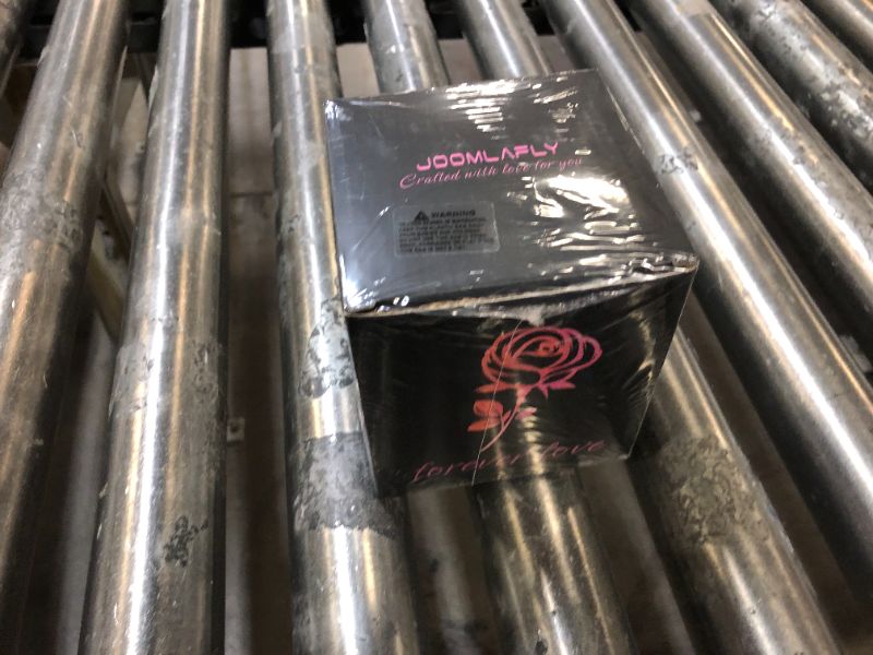 Photo 1 of -FACTORY SEALED- JOOMLAFLY Preserved Real Rose in a Wood Jewelry Box with Necklace, Eternal Flowers Rose Gifts for Women/Mom/Wife/Girlfriend/Grandma,Christmas Day
