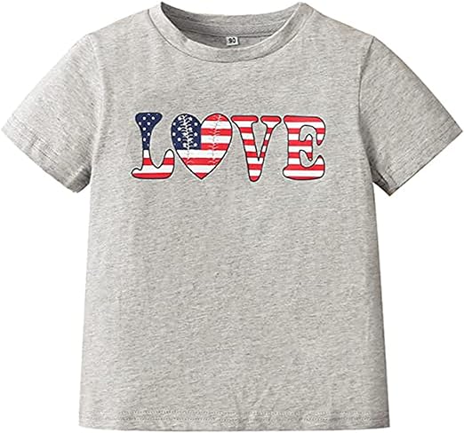 Photo 1 of Kids Short Sleeve Tee Toddler Boys Girl T Shirts Toddler Solid Color Blouse Tops
