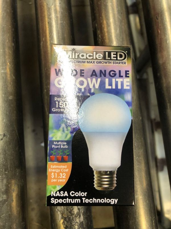 Photo 2 of Miracle LED Wide Angle Grow Lite 11 Watt LED Replaces 150W Flood - Blue Spectrum
