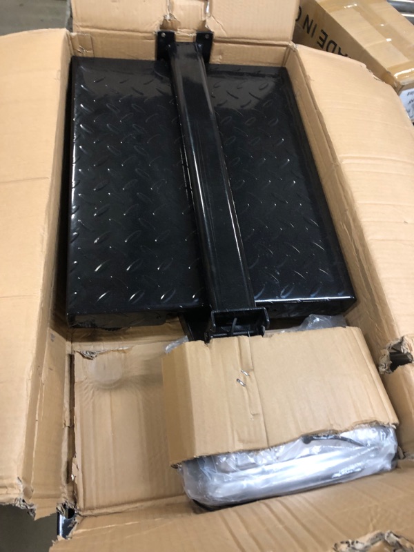 Photo 2 of Houseables Industrial Platform Scale 600 LB x .05, 19.5" x 15.75", Digital, Bench, Large for Luggage, Shipping, Package Computing, Postal