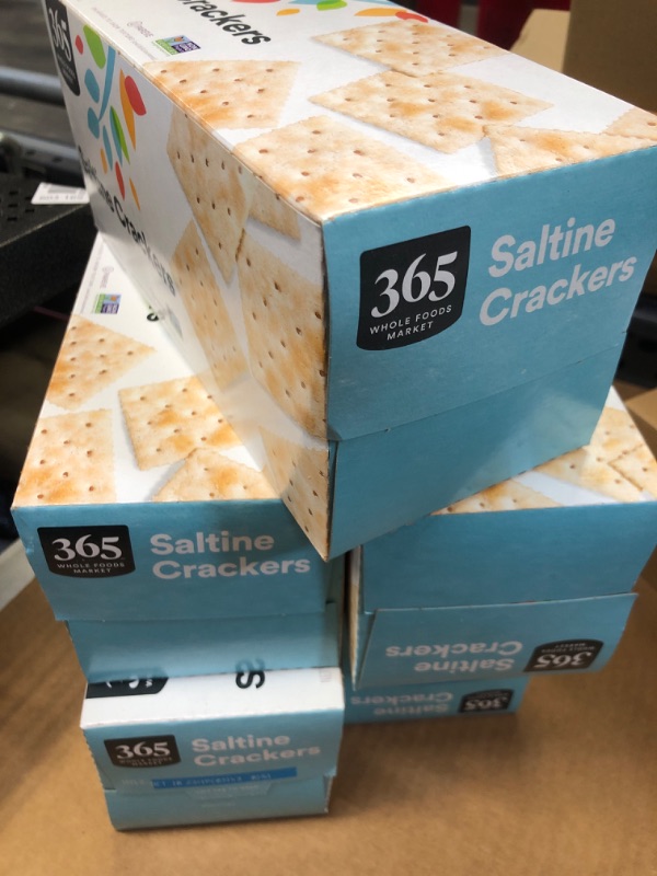 Photo 2 of  5pcs--Salted Saltine Crackers, 16 Ounce Salted 1 Pound  ----exp date 10/2023