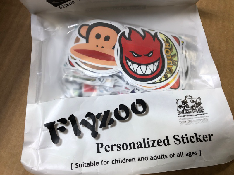 Photo 1 of  Flyzoo Cool Stickers Pack, Random 