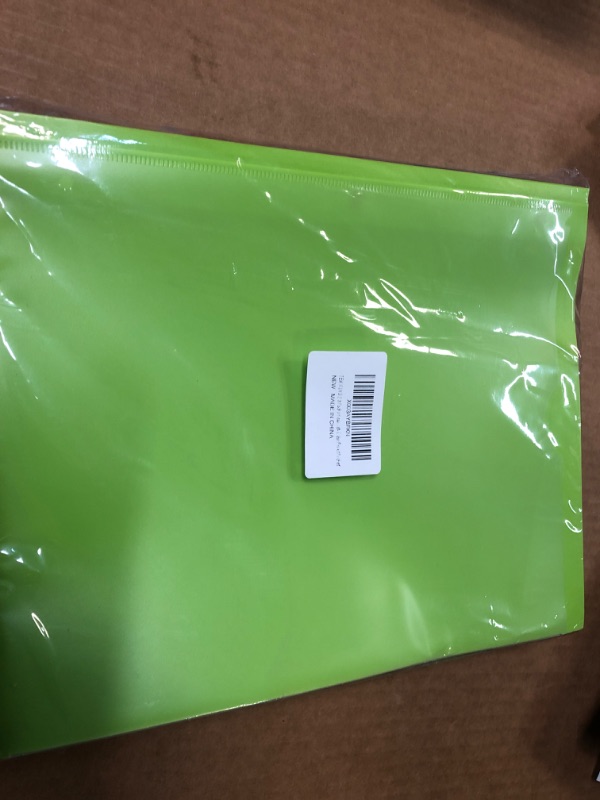 Photo 1 of TEWRLNDE 8 Packs Heavy Duty 3 Pockets Folders with Prongs, Plastic Folders with Clear Front Pocket, for Letter Size Paper, Assorted Colors/Card Slot for Class Office Home Prongs Folders - Red, Green, Blue, Purple 8 Packs
