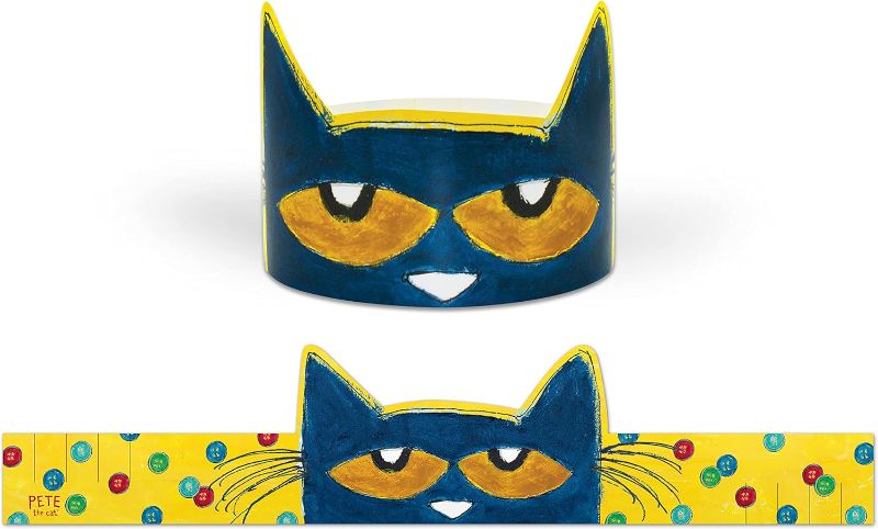 Photo 1 of Teacher Created Resources Pete The Cat® Crowns (EP62001), Approx 24" x 5"
