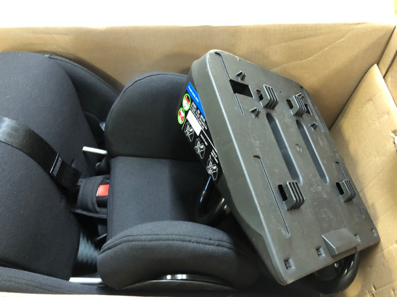 Photo 6 of Clek Oobr High Back Booster Car Seat with Rigid Latch, Railroad (Flame Retardant Free)