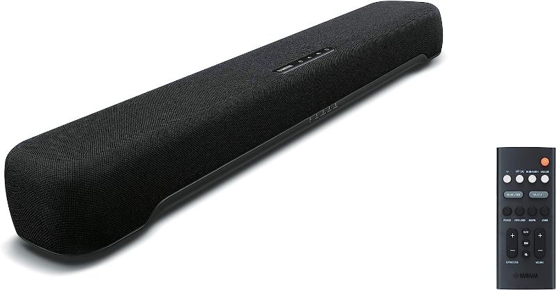 Photo 1 of Yamaha Audio SR-C20 Compact Sound Bar with Built-in Subwoofer and Bluetooth, Black