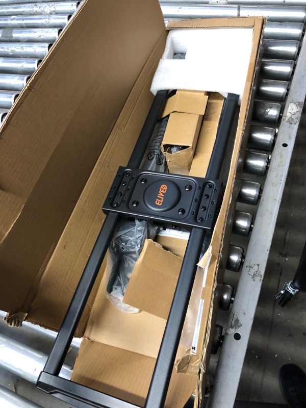 Photo 1 of ELIVED Ceiling TV Mount for Most 37-75 Inch LED, LCD OLED Flat Curved TVs, Height Adjustable Full Motion TV Mount, Hanging TV Bracket Swivel and Tilt, Holds up to 110 lbs, Max VESA 600x400mm YD3016