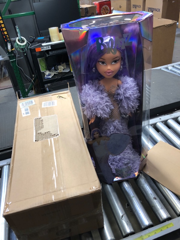 Photo 1 of Bratz x Kylie Jenner 24-Inch Large-Scale Fashion Doll with Gown, 2 Feet Tall, Amazon Exclusive