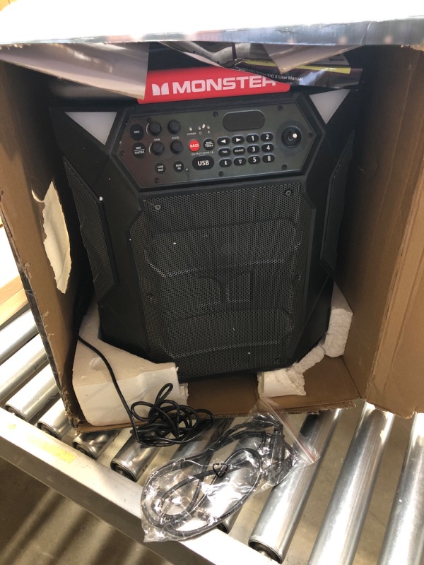 Photo 2 of Monster Rockin' Roller 270 Portable Indoor/Outdoor Wireless Speaker 