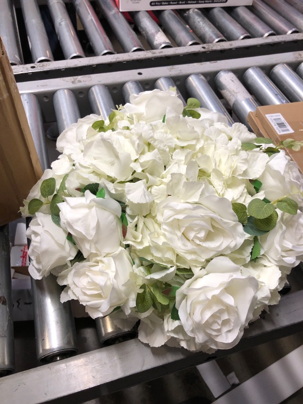 Photo 2 of 1pcs BLOSMON Artificial Flower Balls Wedding Centerpieces