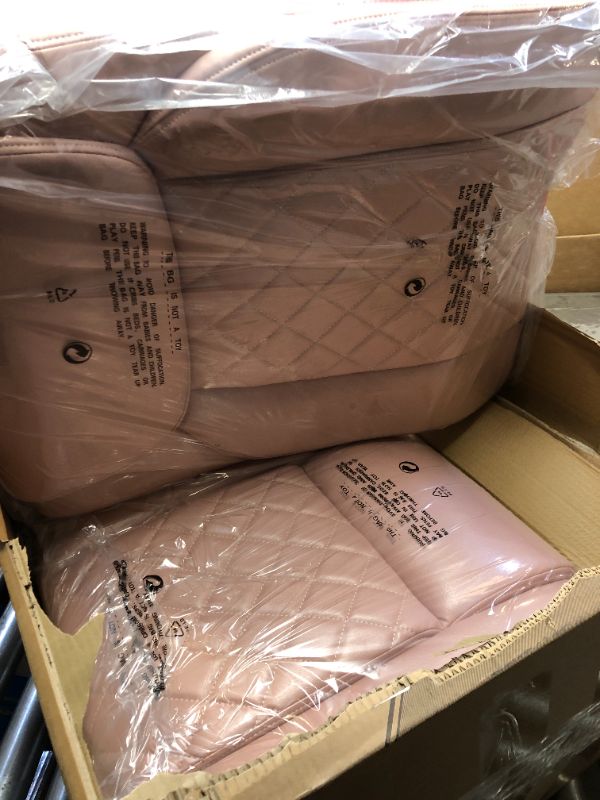 Photo 1 of Misolant Executive Chair, Ergonomic Office Chair, Desk Chair, Big and Tall Office Chair, Office Executive Chair Adjustable Height, Comfortable Office Chair, PU Leather Office Chair MI200 Fba-pink