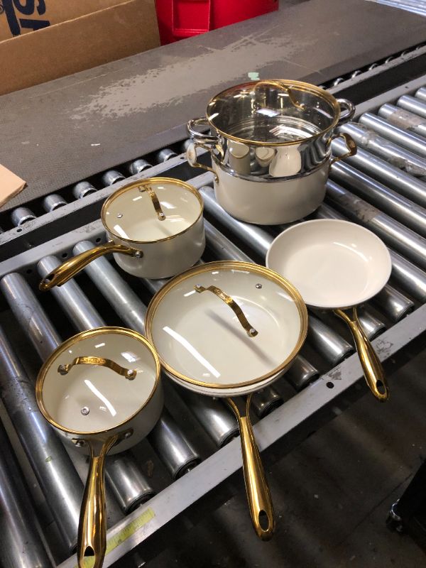 Photo 1 of 6 PCS COOKWARE SET NEW - SLIGHTLY DAMAGED