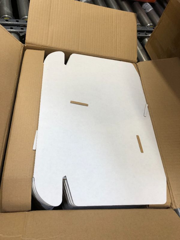 Photo 2 of 11x8x2 inches Shipping Boxes, White Corrugated Cardboard Box Mailer Boxes for Shipping Gift Boxes for Mailing 25 Pcs (11X8X2)