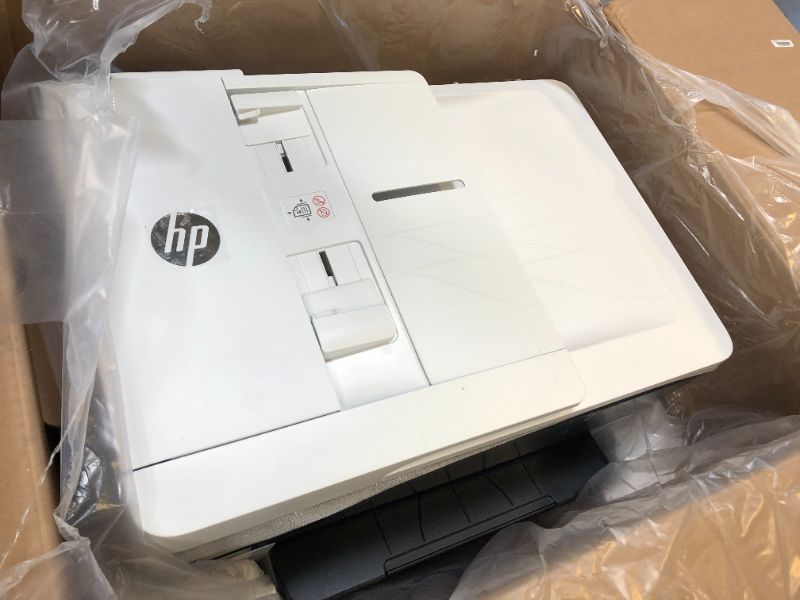 Photo 4 of HP OfficeJet Pro 7740 Wide Format All-in-One Color Printer with Wireless Printing, Works with Alexa (G5J38A), White/Black
