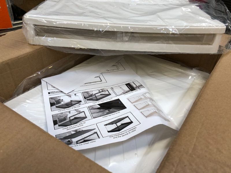 Photo 1 of Clear Storage Bin with Lid 3 Pack ?Stackable & Sturdy?Plastic Bins for Storage, Multifunctional Folding Storage Bins for Bedroom, Living Room, Study, Toy Room, 22 QT Folding Box with Magnetic door