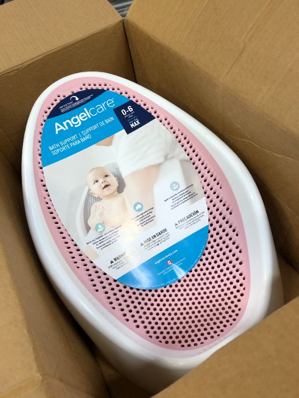 Photo 2 of Angelcare Baby Bath Support (Pink) | Ideal for Babies Less than 6 Months Old