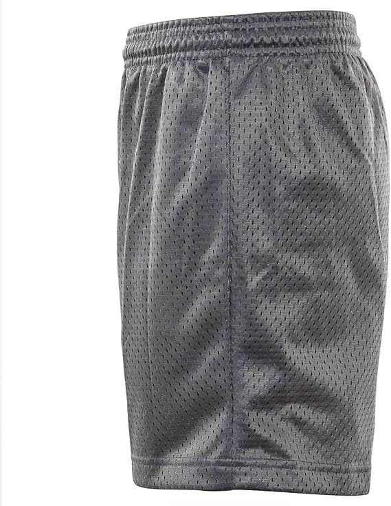 Photo 1 of A4 Youth Six Inch Inseam Meshed Shorts Big Kids Style: NB5301 Y-Graphite Size: XS
