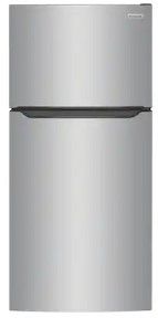 Photo 1 of Frigidaire Garage-Ready 20-cu ft Top-Freezer Refrigerator (Fingerprint Resistant Stainless Steel)
