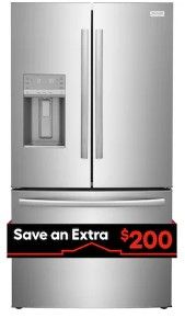 Photo 1 of Frigidaire Gallery 27.8-cu ft French Door Refrigerator with Dual Ice Maker (Fingerprint Resistant Stainless Steel) ENERGY STAR
